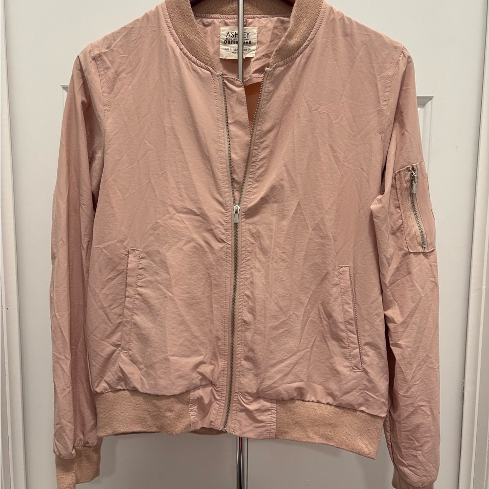 Ashley By 26 International Blush Bomber Jacket